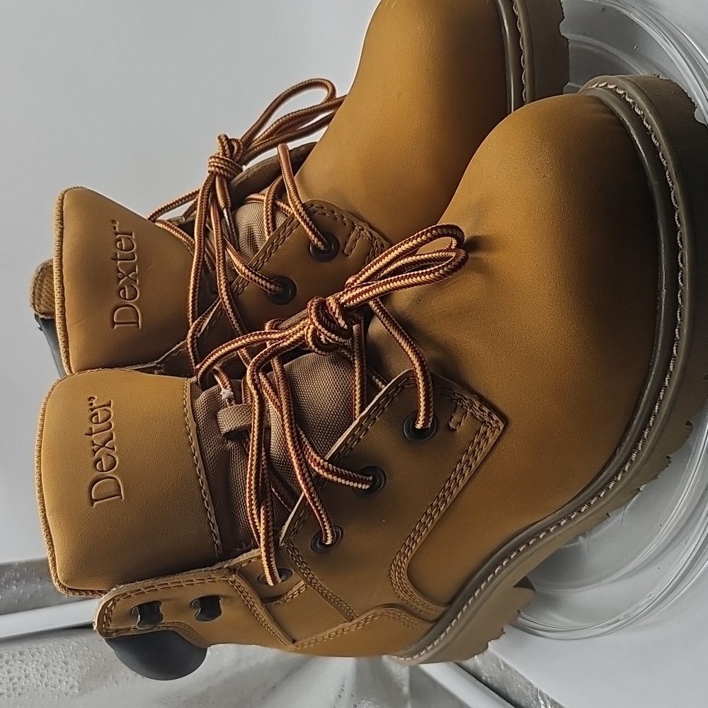 K Dexter Mens Work Boots Size 8 Water-Resistant Synthetic Upper & Rubber Sole - Picture 8 of 12